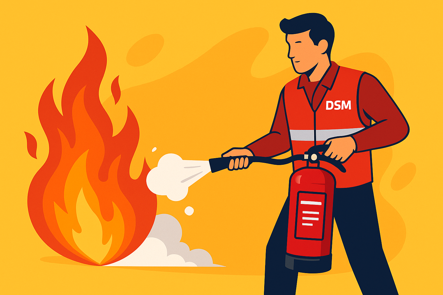 Çerkezköy ve Civarında Yangın Söndürme Cihazı Dolum ve Bakımında Tek Adres: DSM Yangın Söndürme Sistemleri